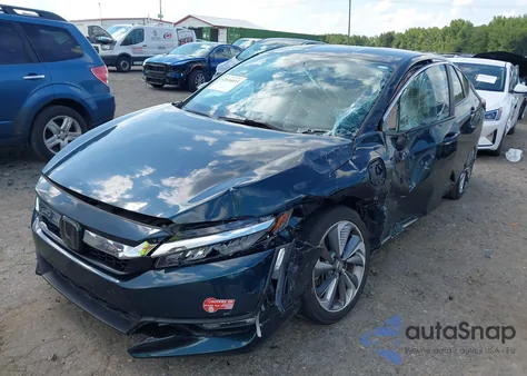 2018 Honda Clarity Plug-In Hybrid Touring из США, поврежденный, VIN JHMZC5F30JC018753